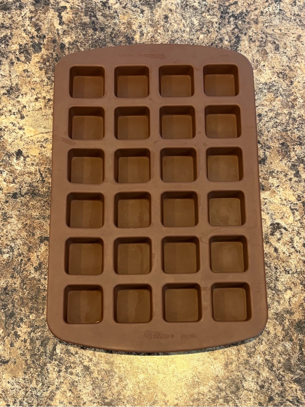 Wilton Silicone Square Cookie/Brownie Mold